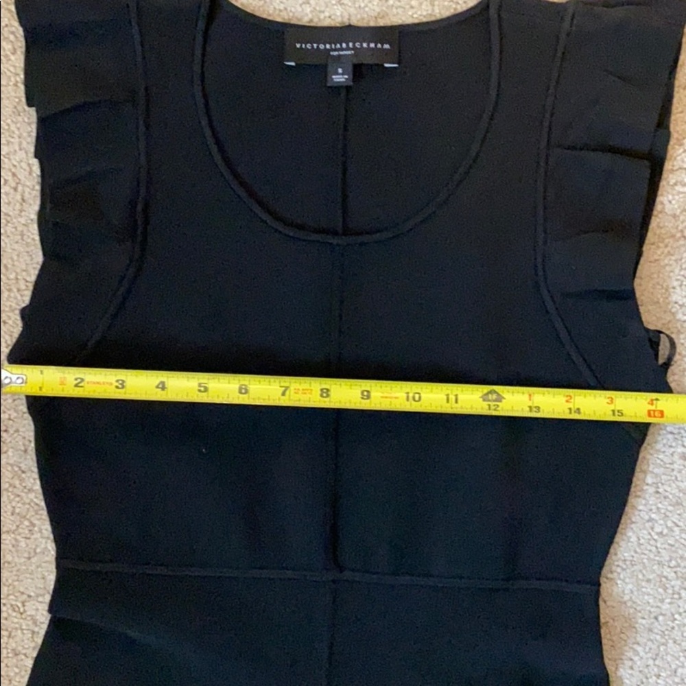 NWOT Victoria Beckham/Target black dress Small - Picture 9 of 9